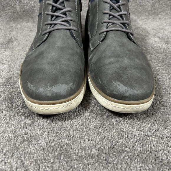 B-52 By Bullboxer Delta Men’s Size 12 Gray Blue Casual Business Shoes Used main image 9